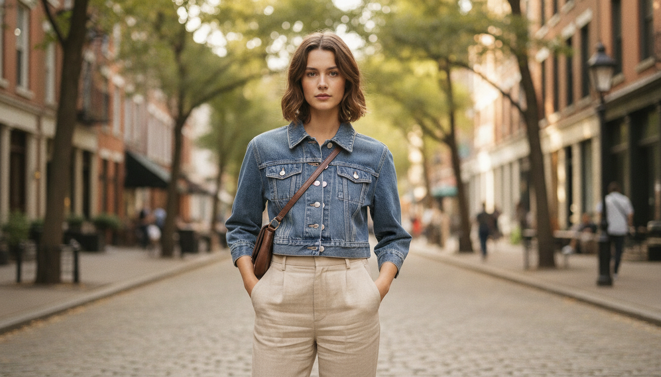 Prada Cropped Cotton Denim Jacket: Fit, Style & Care